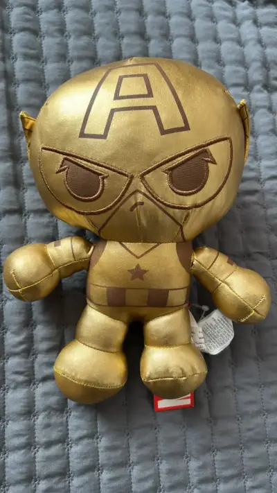 Peluche dorado de  Capitán América - miniatura 1