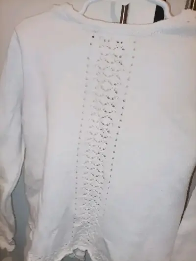 Chaleco Blanco de Encaje para niña Opaline - miniatura 1