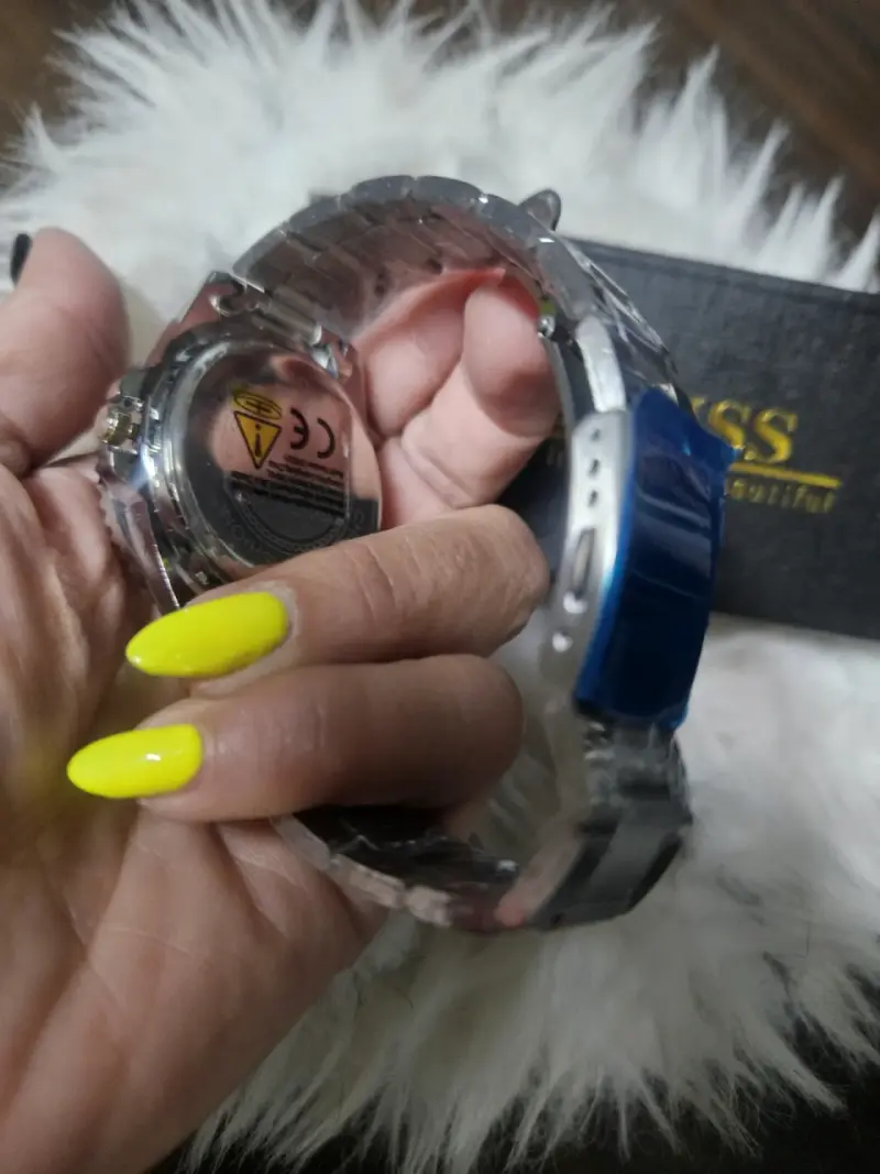 Reloj Orus 1853 Verde Acero Inoxidable - 3