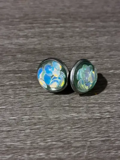 aros de botón con diseño variado - miniatura 3