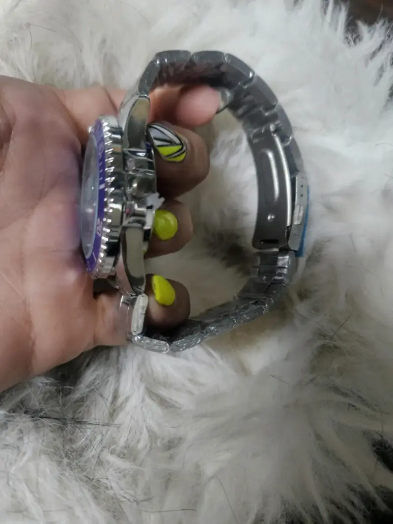 Reloj de pulsera Oruss azul con bisel deportivo - 4