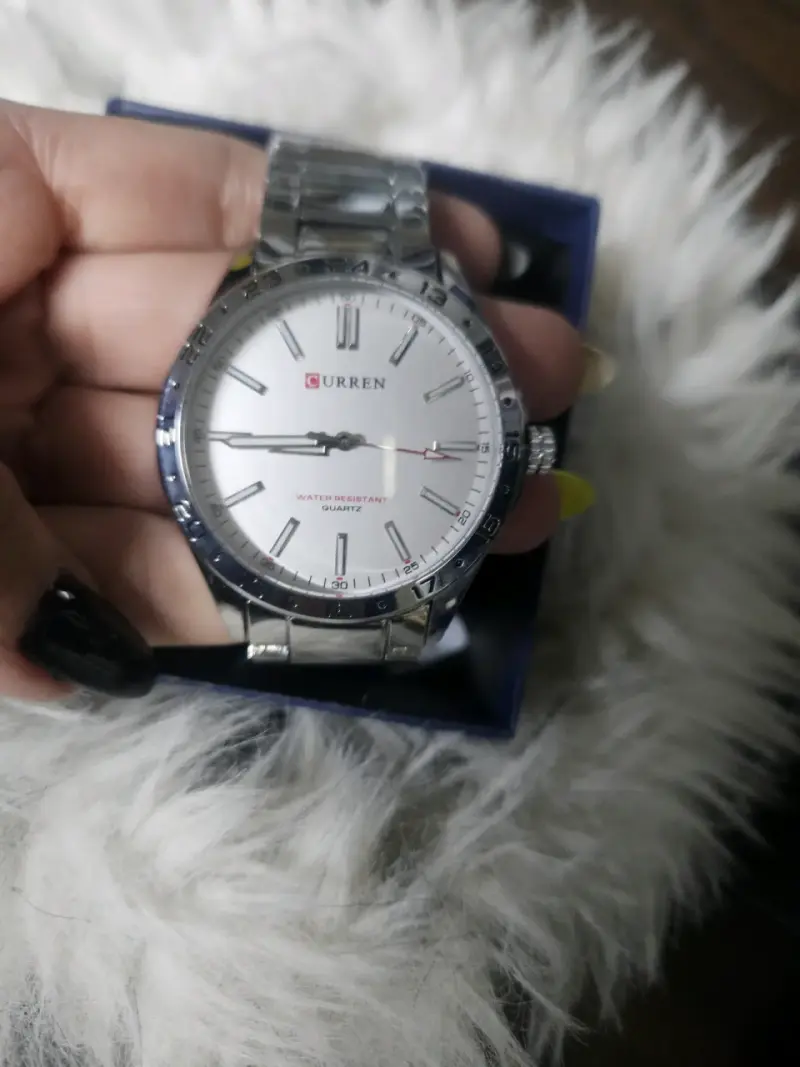 Reloj Curren de acero inoxidable para hombre