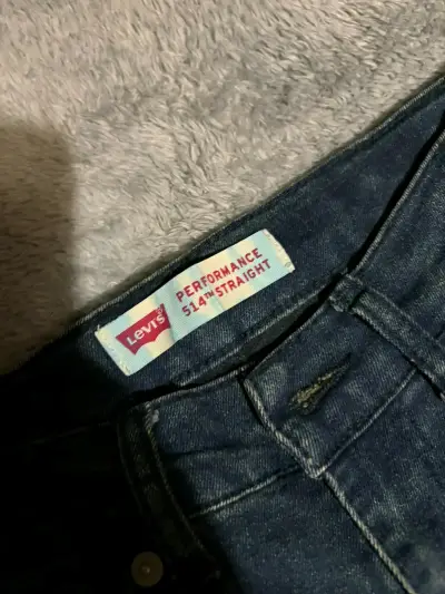 Jeans Levi's 514 Straight Azul Oscuro - miniatura 2
