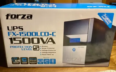 UPS Forza FX-1500LCD-C 1500VA con protección avanzada - miniatura 1