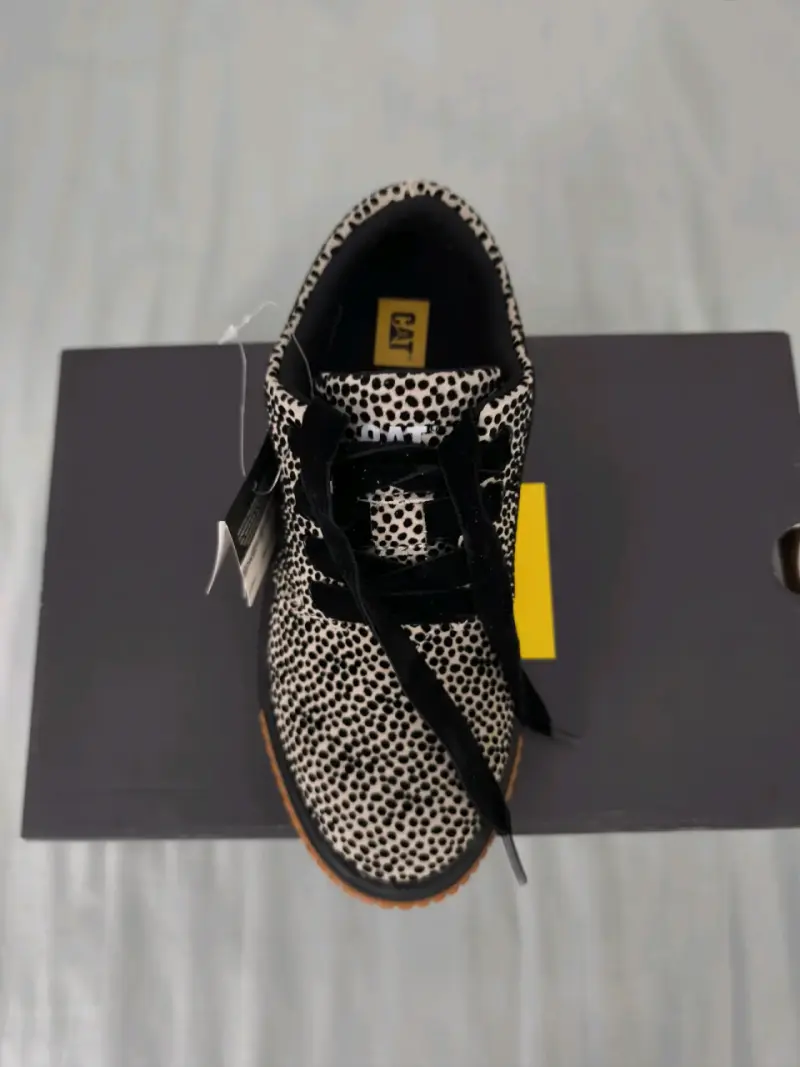 Zapatillas casuales CAT con diseño animal print - 3