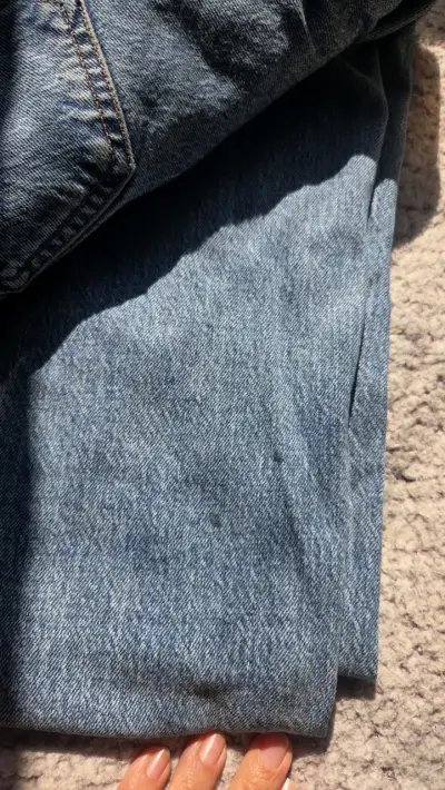 Jeans de mezclilla azul Zara para mujer - miniatura 4