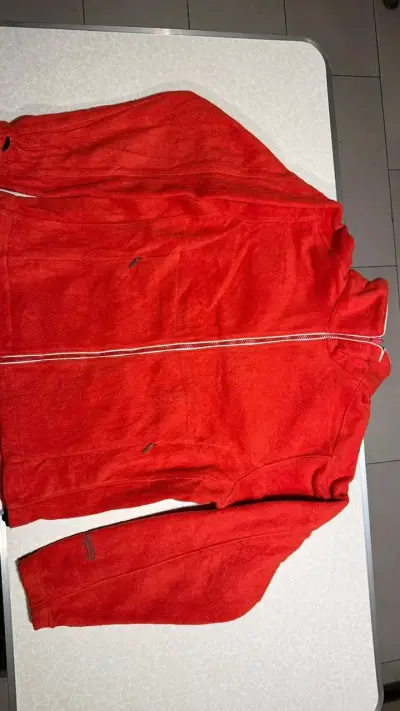 Chaqueta polar roja Columbia - miniatura 1