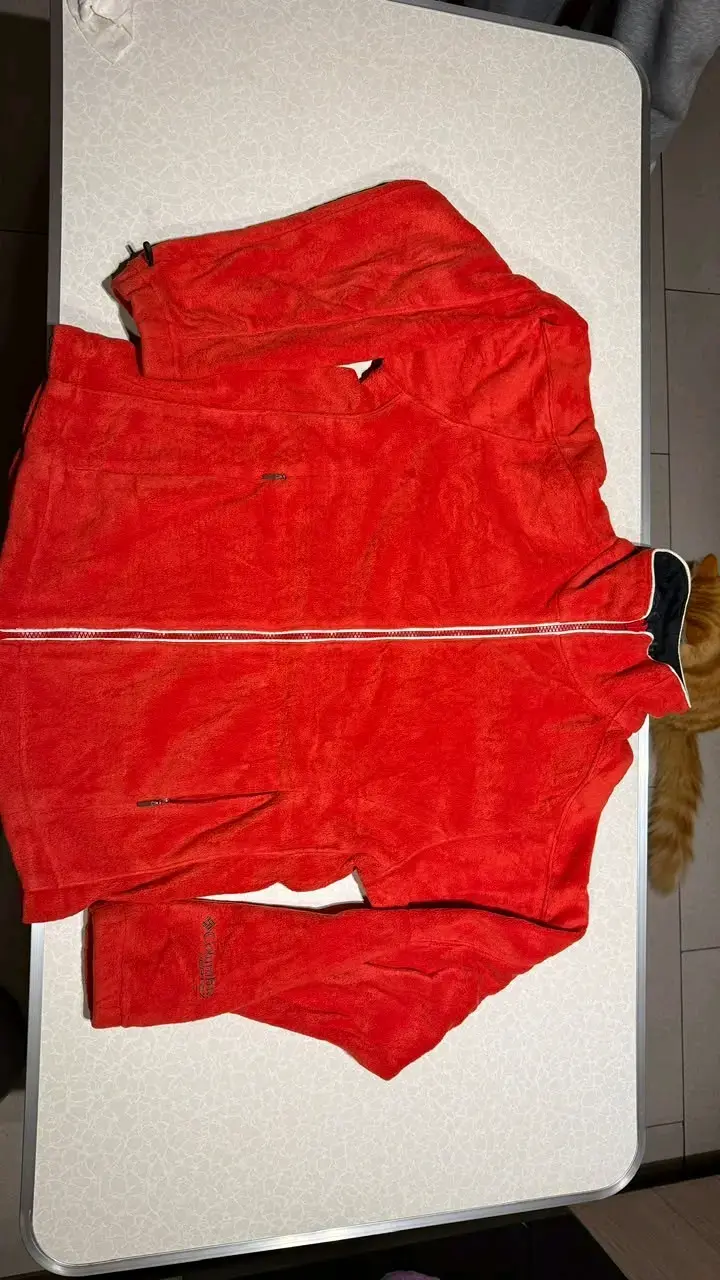 Chaqueta polar roja Columbia - 2