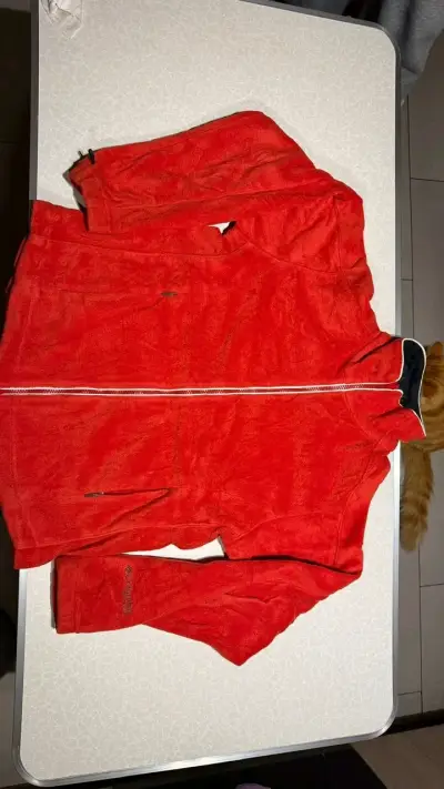 Chaqueta polar roja Columbia - miniatura 2