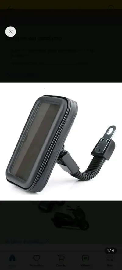 Soporte de Celular para Moto Tomate 6.3P - miniatura 2