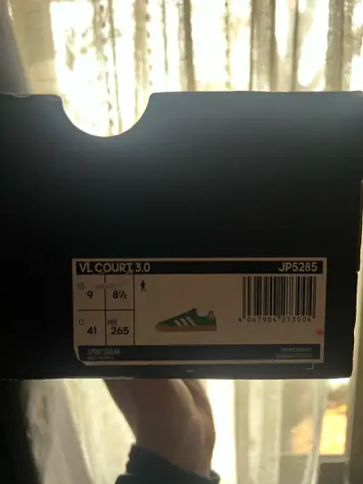 Zapatillas  Adidas VL Court 3.0 verdes - miniatura 2