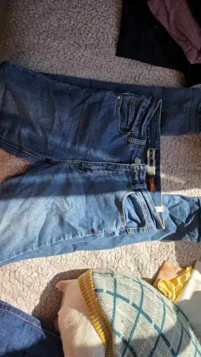 Jeans azul para mujer marca Americano - miniatura 1