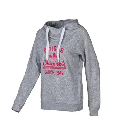 Polerón Adidas Originals Gris Mujer - miniatura 4