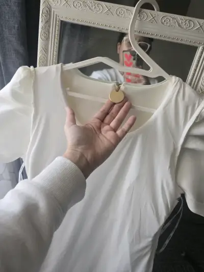 Vestido novia civil Calvin Klein - miniatura 3