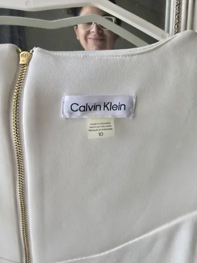 Vestido novia civil Calvin Klein - miniatura 4