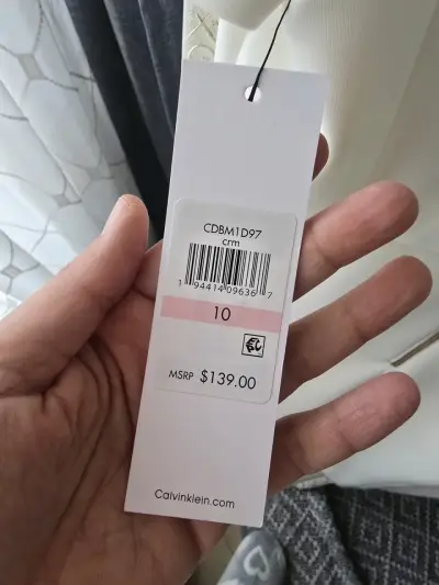 Vestido novia civil Calvin Klein - miniatura 6