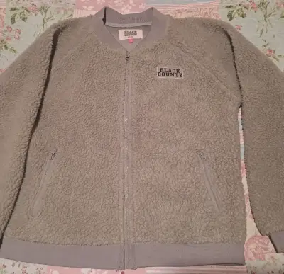 Chaqueta de lana Black County gris talla L - miniatura 1