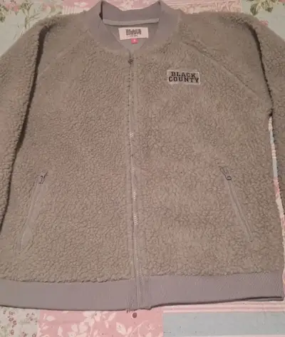 Chaqueta de lana Black County gris talla L - miniatura 2