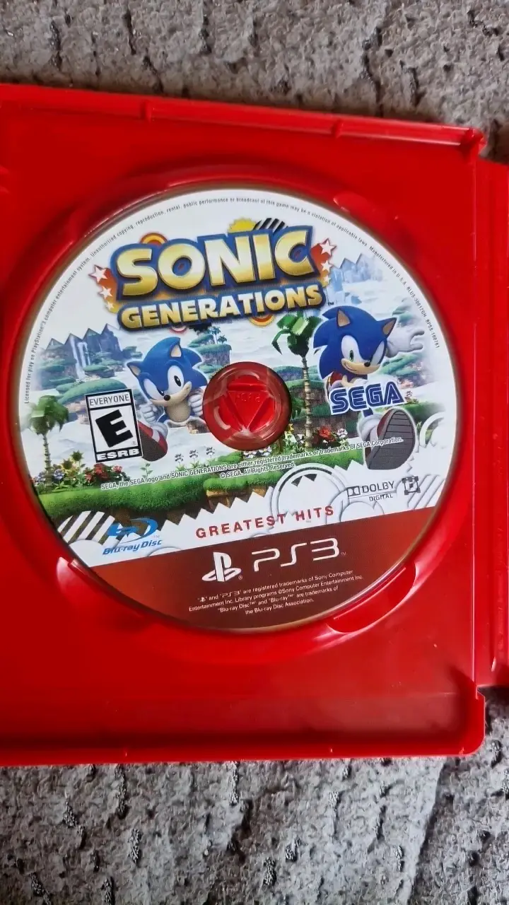 Juego Sonic Generations para PS3