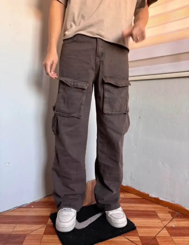 Pantalones cargo unisex en varios colores - 3