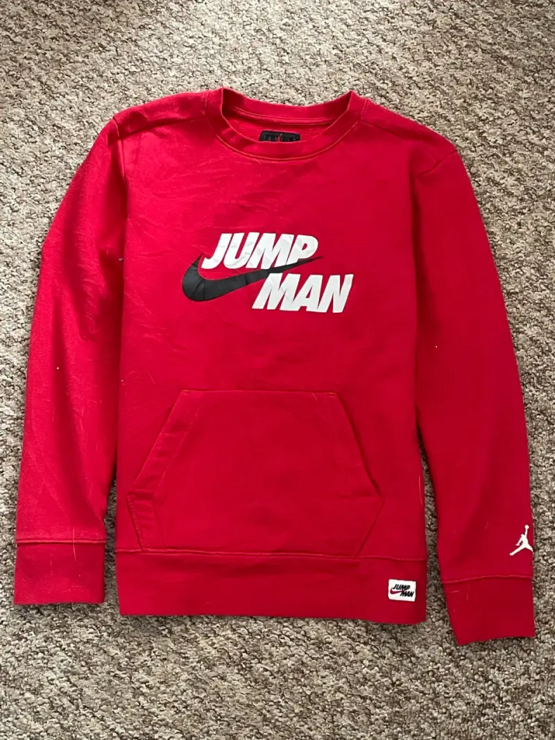 Polerón rojo Nike Jumpman para hombre - 1