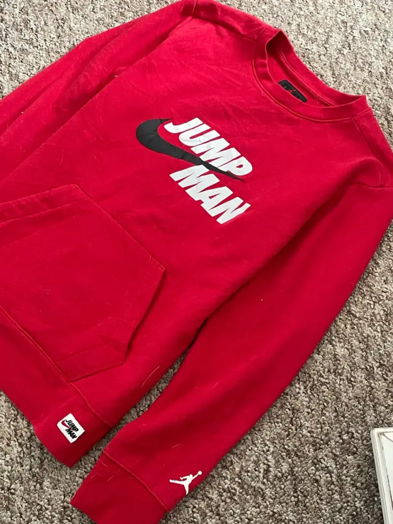 Polerón rojo Nike Jumpman para hombre - 2