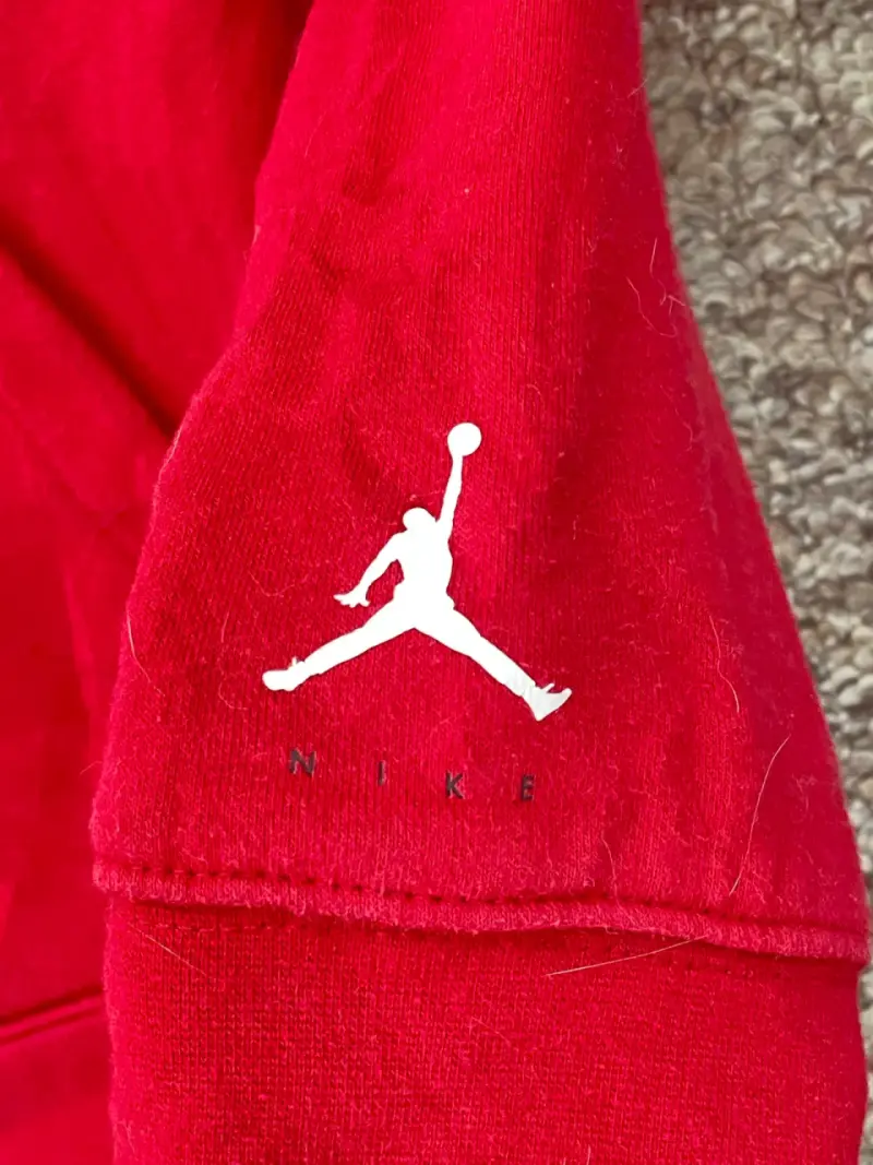 Polerón rojo Nike Jumpman para hombre - 3