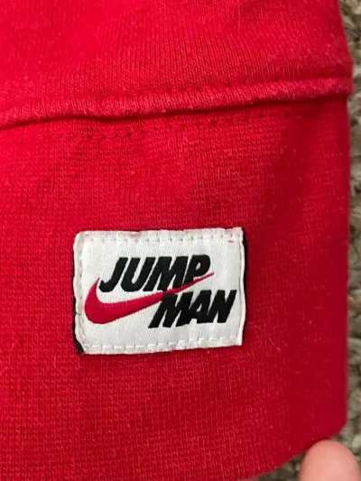 Polerón rojo Nike Jumpman para hombre - miniatura 4