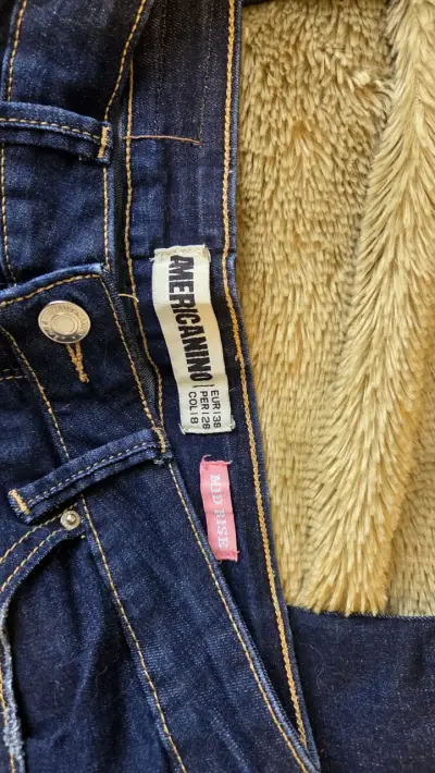 Jeans azul oscuro Americanino mujer - miniatura 2