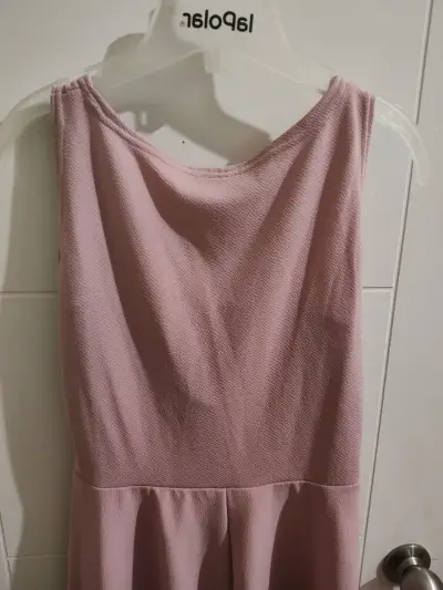 Vestido de lactancia rosa sin mangas - miniatura 2