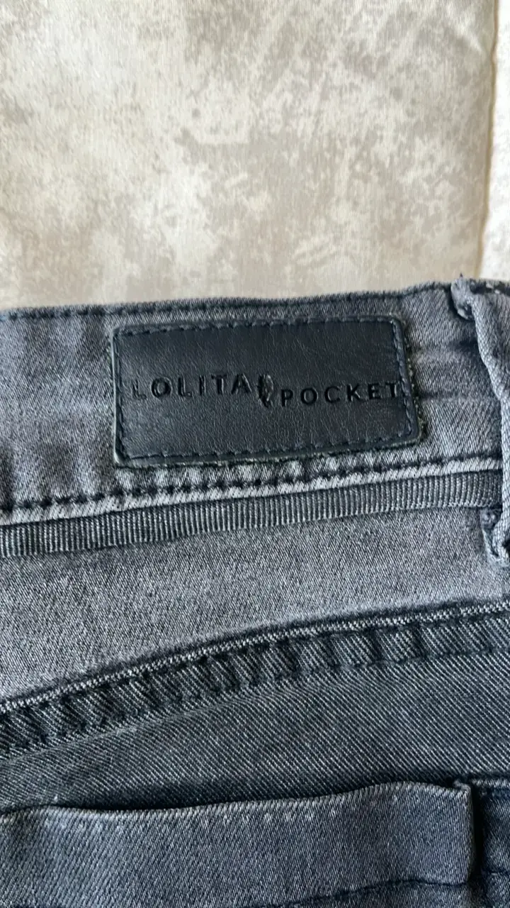 Pantalones de mezclilla grises Lolita Pocket - 4