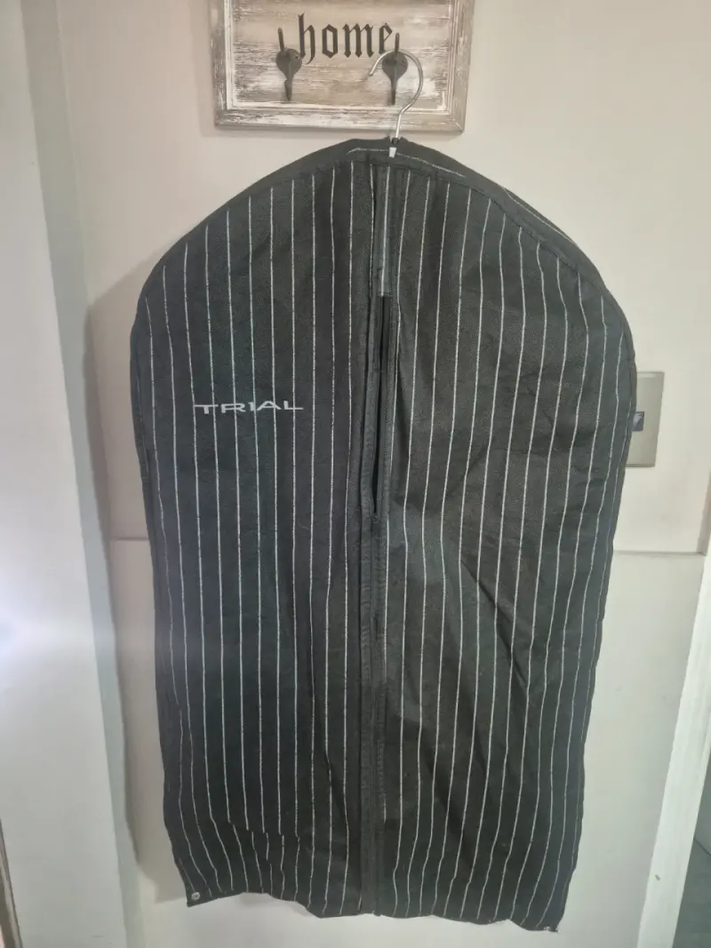Traje formal gris oscuro Trial talla 28 - 4