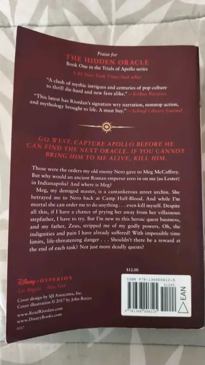 Libro The Trials of Apollo: The Dark Prophecy - miniatura 2