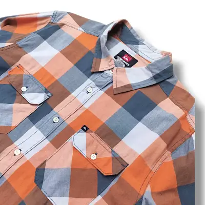 Camisa a cuadros Quiksilver para hombre talla L - miniatura 4
