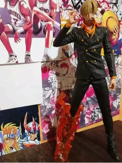 Sanji pierna negra 32 centímetros de alto - miniatura 1