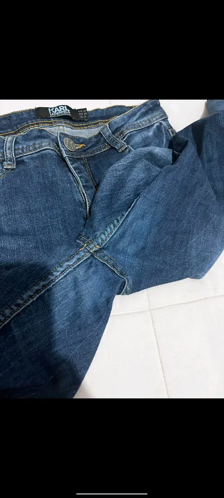 Jeans azul de mujer Karl Lagerfeld