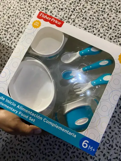 Set de alimentación complementaria para bebés Fisher-Price - miniatura 1
