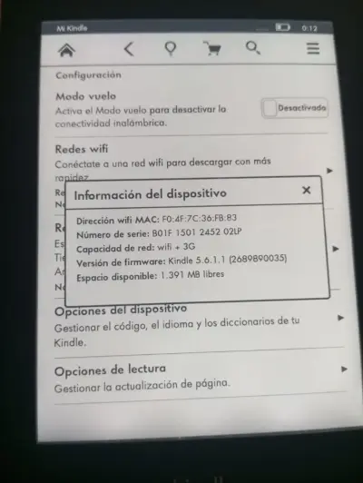 Kindle Paperwhite 5ta Gen (EY21) + Cable | Ideal p - miniatura 4
