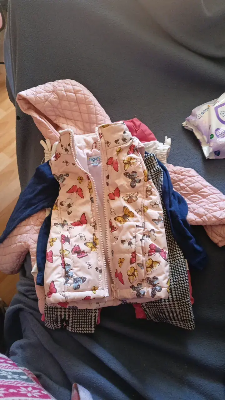 Pantalones de invierno para bebé color rosa - 6