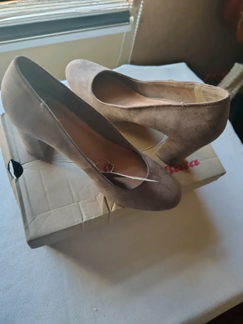 Zapatos de Tacón Alto Beige para Mujer talla 38 - 1