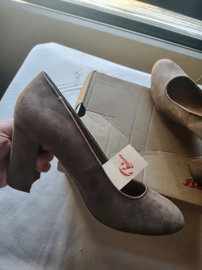 Zapatos de Tacón Alto Beige para Mujer talla 38 - 3