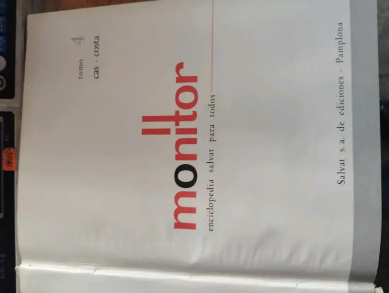 Enciclopedia Monitor Tomo 4 Cas-Costa