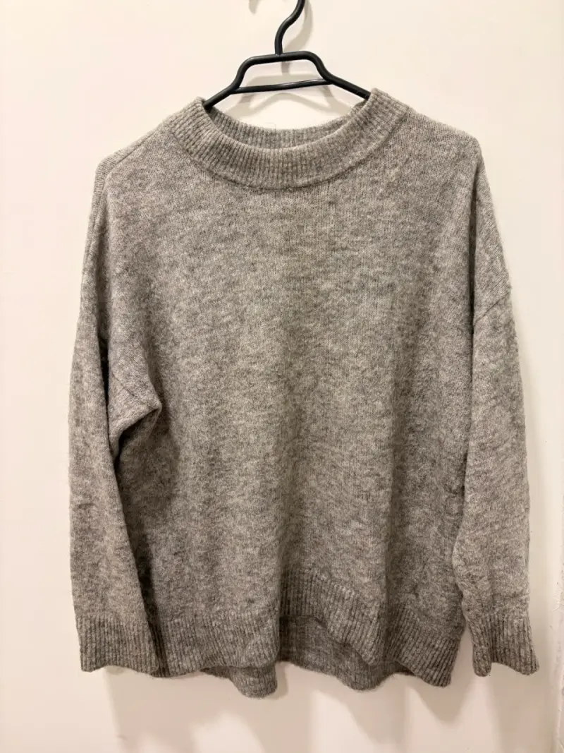 Suéter de lana gris H&M talla S - 2