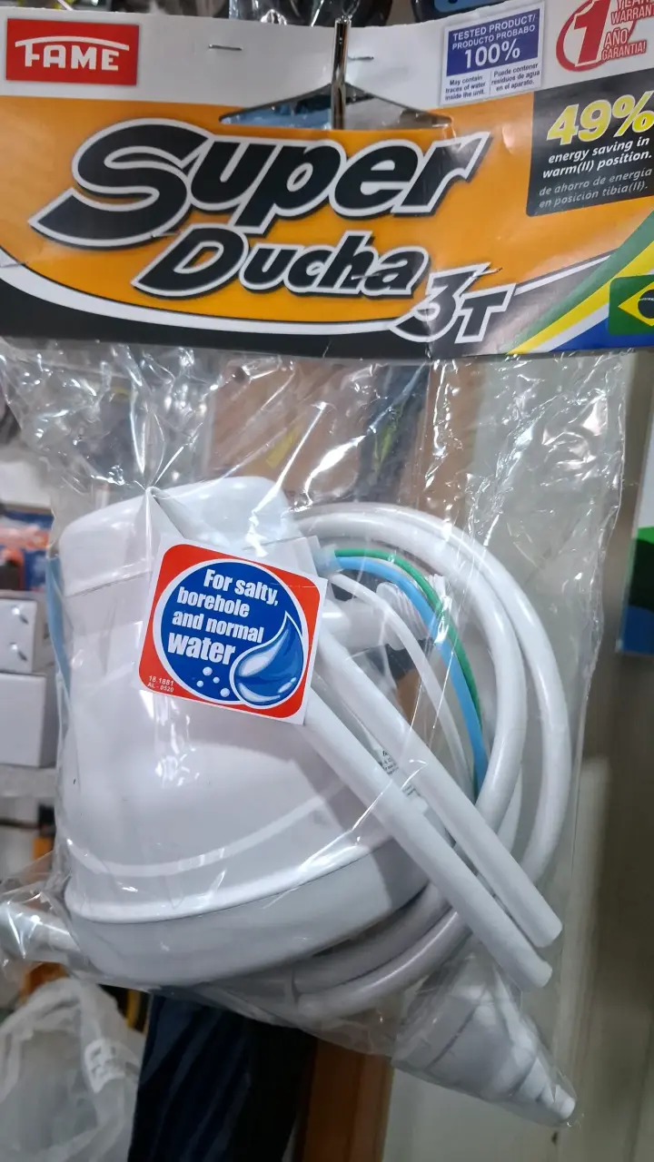 Ducha eléctrica FAME Super Ducha 3T