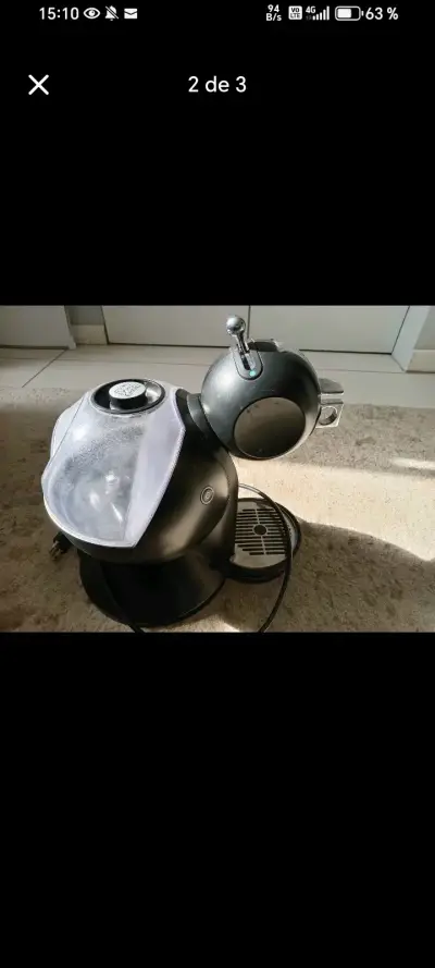 Cafetera Dolce Gusto automática negra - miniatura 2