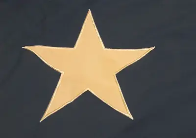 Bandera de Chile con estrella bordada - miniatura 2
