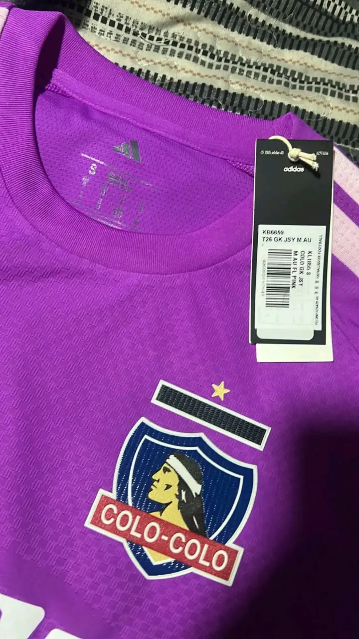 Camiseta Adidas Colo-Colo Morada Oficial - 2