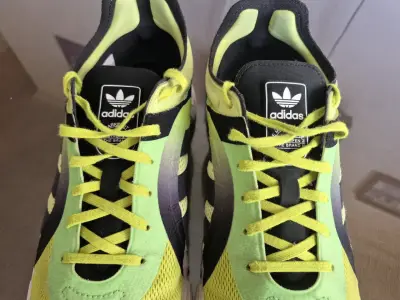 Zapatillas deportivas Adidas Sonkei verde neón - miniatura 4