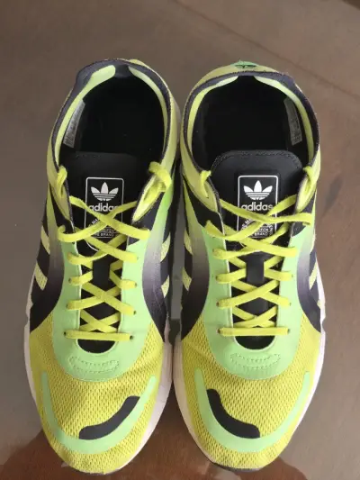 Zapatillas deportivas Adidas Sonkei verde neón - miniatura 6