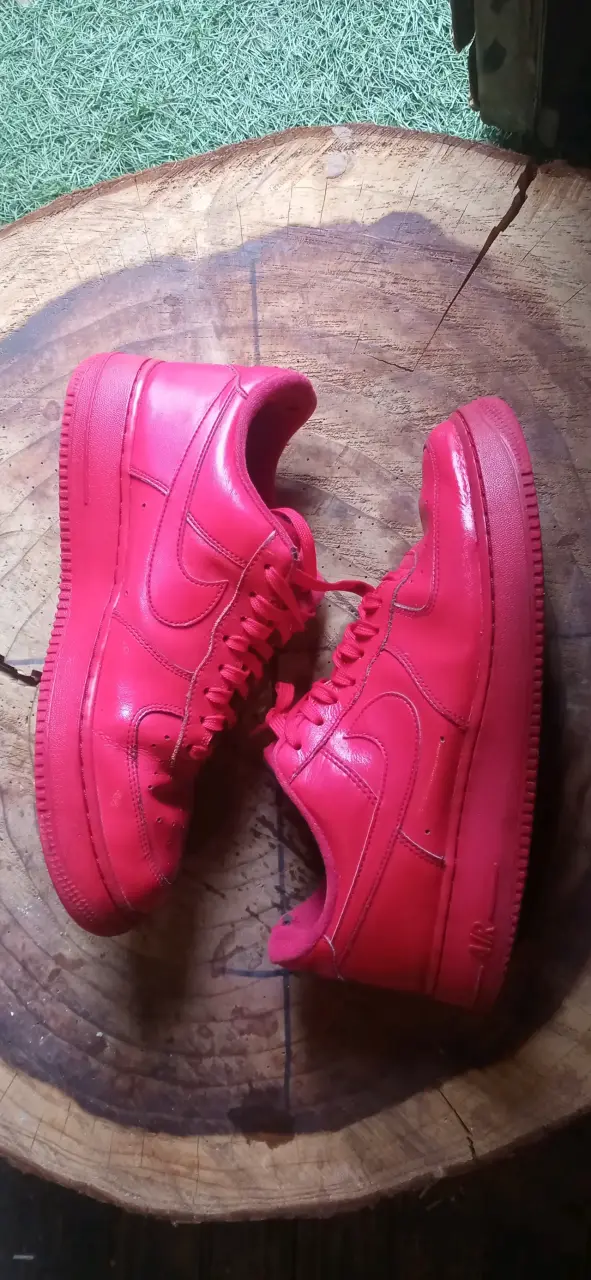 Zapatillas deportivas rojas Nike Air Force - 2